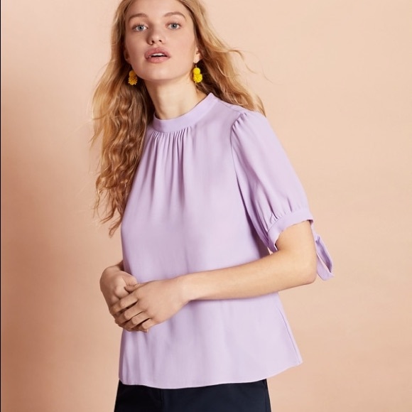 Brooks Brothers Lilac Blouse NWT - Picture 3 of 7